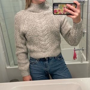 Sunday best cable knit sweater